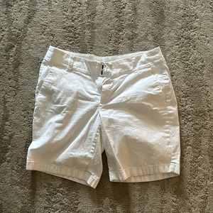 J. Crew white shorts